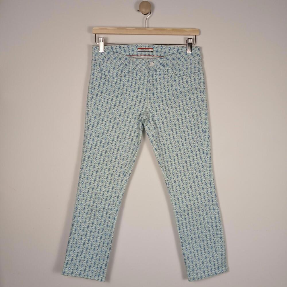 Tommy Hilfiger Jeans Womens Size 0 Cropped Nautical Preppy Hamptons Style Capri
